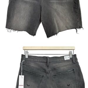 Hudson Jeans High Waist Gray Denim Shorts